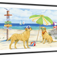 Frendorf | Hundestrandtag Horizontal I Wandkunst