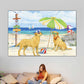 Frendorf | Hundestrandtag Horizontal I Wandkunst