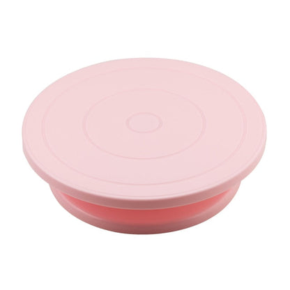 6Pcs Set Tortenteller Drehender Kuchenständer Rotating Table Kuchentisch