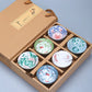 6 Stück/Los Vintage Wein Tee Tassen Set 80 ml Blau und Weiß Retro Teegeschirr Trinkgeschirr Chinesisches Teegeschirr Geschenk