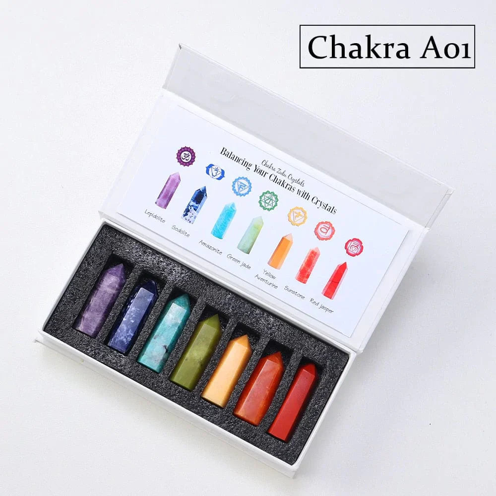 Frendorf | 7 Chakra Steine Set Geschenk