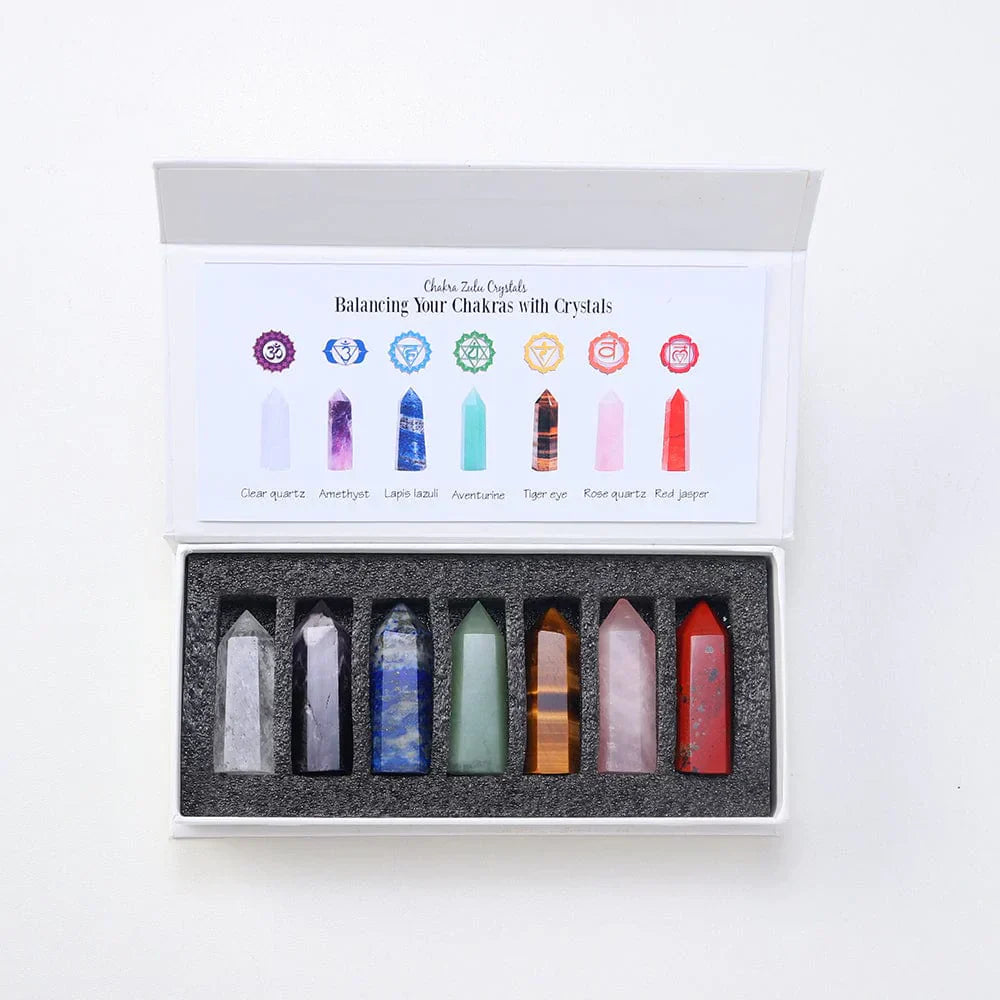 Frendorf | 7 Chakra Steine Set Geschenk