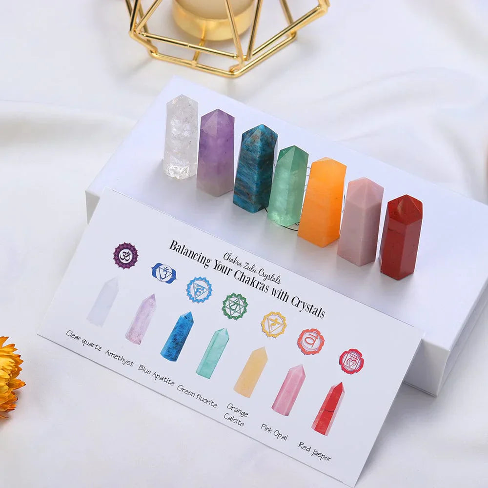 Frendorf | 7 Chakra Steine Set Geschenk