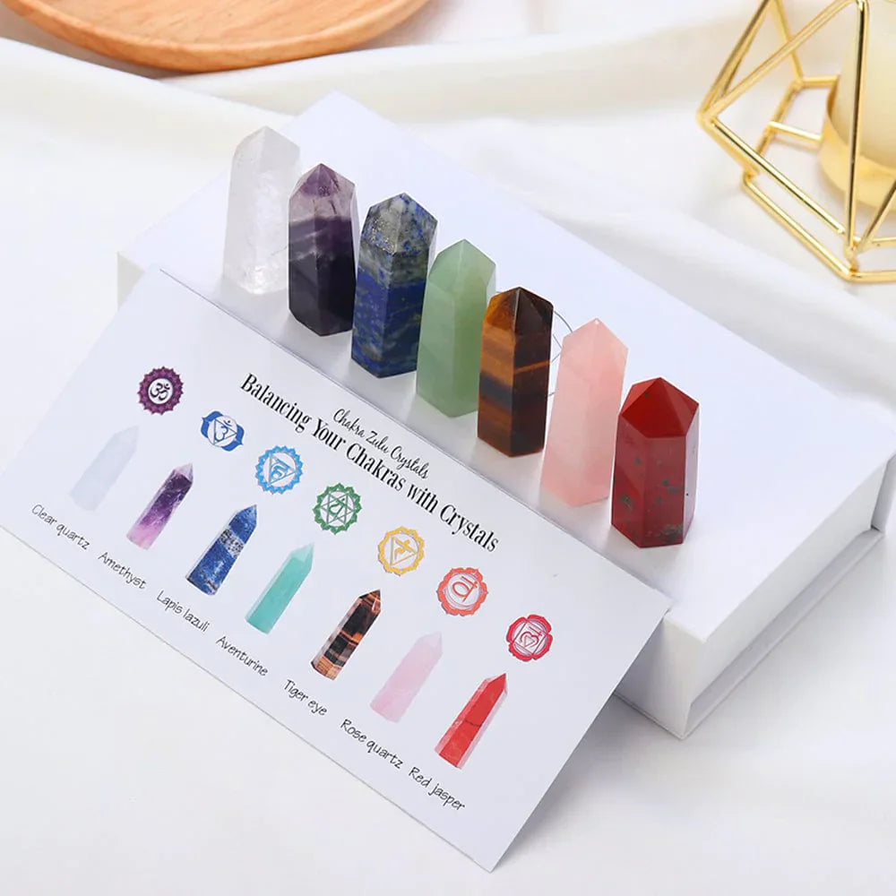 Frendorf | 7 Chakra Steine Set Geschenk