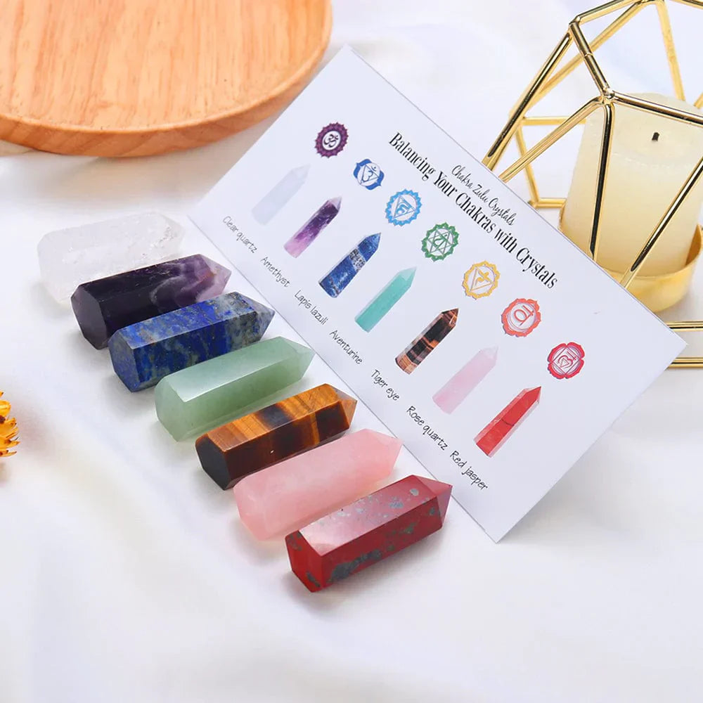 Frendorf | 7 Chakra Steine Set Geschenk