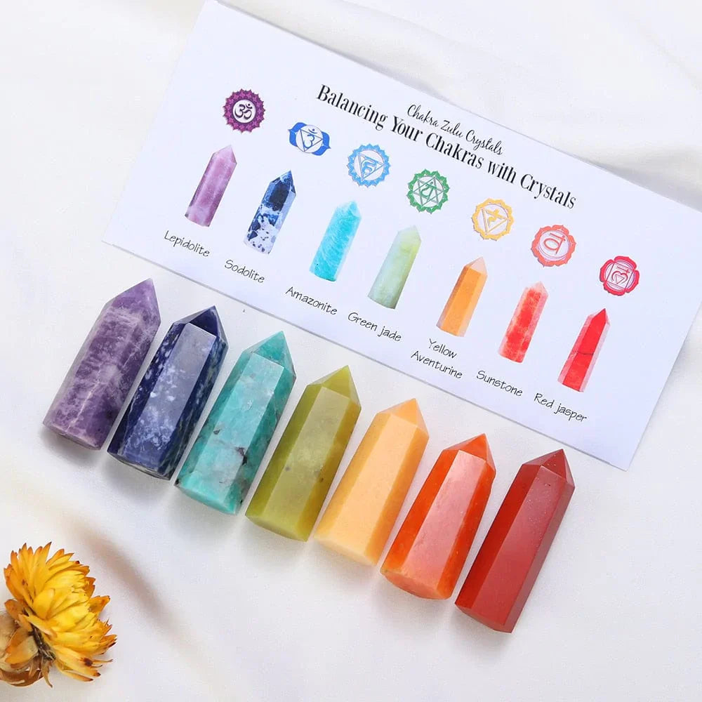 Frendorf | 7 Chakra Steine Set Geschenk
