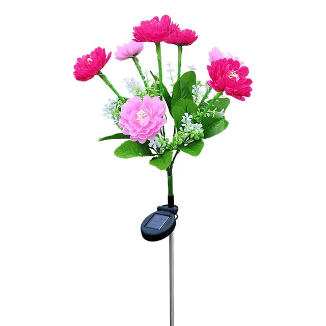 Frendorf | SolarBloom Blomsterhavelampe – Wetterfeste solarbetriebene Lampe