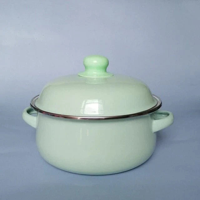 Frendorf | 7'' Dick Emaille Eintopf topf