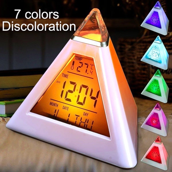 Frendorf | 7 Farben wechselnde LED Alarm Uhr
