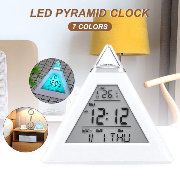 Frendorf | 7 Farben wechselnde LED Alarm Uhr