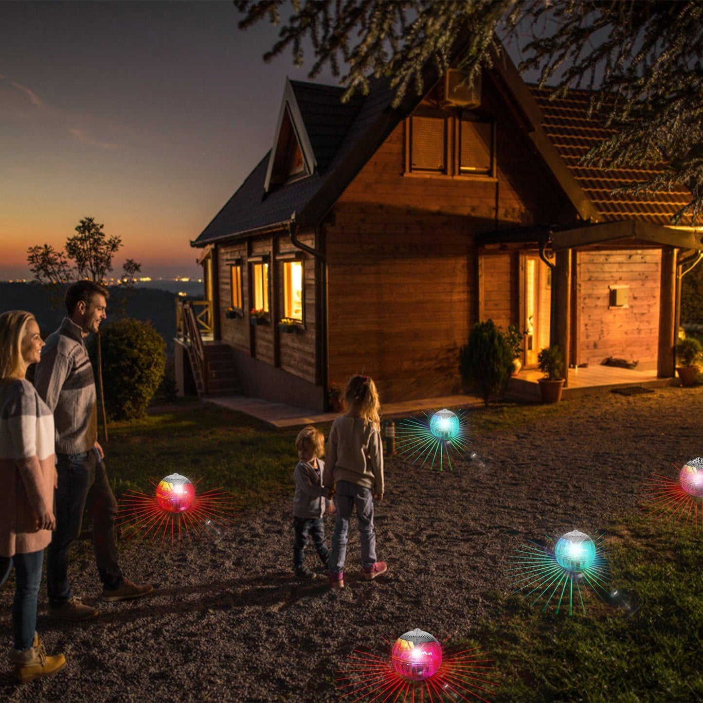 Frendorf | 7 Farben Solar LED Schwimmende Lichter