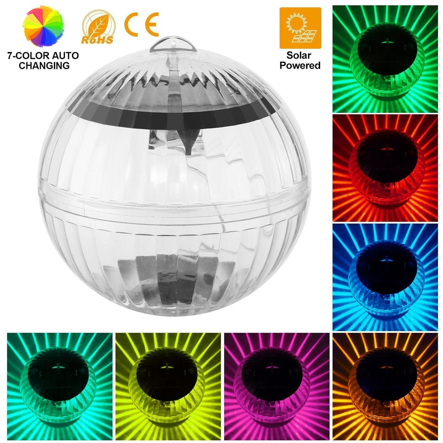 Frendorf | 7 Farben Solar LED Schwimmende Lichter