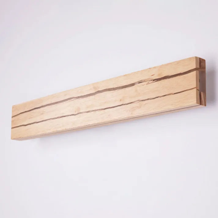 Frendorf | WoodCrack Moderne Holz-Wandleuchte | LED Wandlampe | Stilvolle Wohnraumbeleuchtung | Dekorative Beleuchtung
