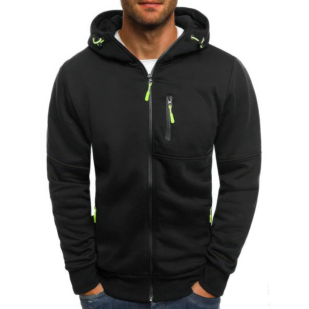 Frendorf | Bequeme Herren Hoodie Weste mit Reißverschluss