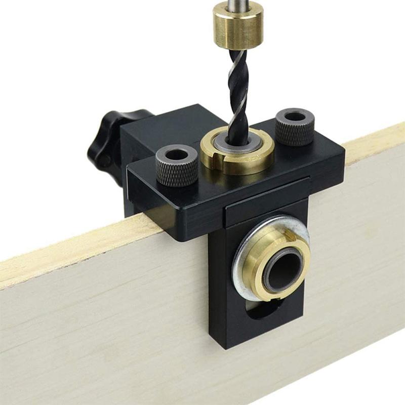 Frendorf | 3 in 1 verstellbarer Schreiner Bohr Locator Stanzer Werkzeuge