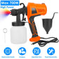 Frendorf | 700W Elektrische Farbsprühgerät Handheld mit 3 Sprühmuster 800ml