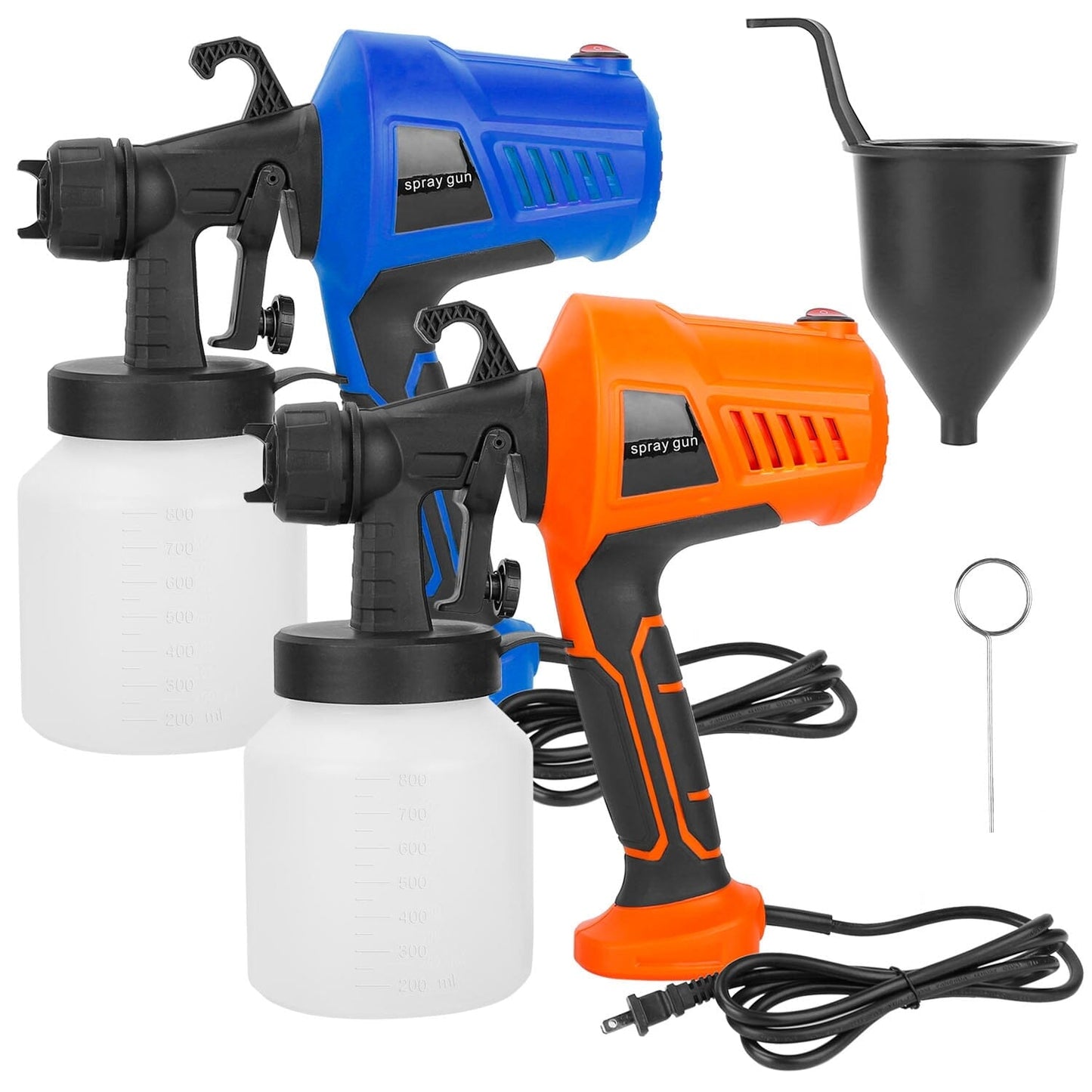 Frendorf | 700W Elektrische Farbsprühgerät Handheld mit 3 Sprühmuster 800ml