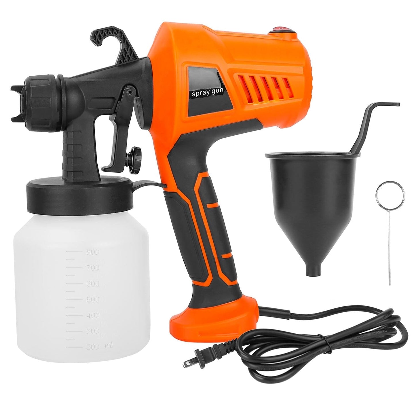 Frendorf | 700W Elektrische Farbsprühgerät Handheld mit 3 Sprühmuster 800ml