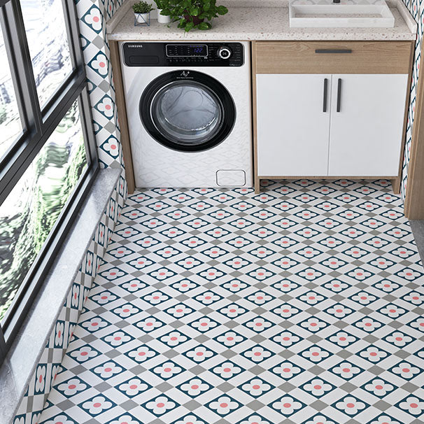 Frendorf | Multi-Tonal Stil Vinyl Plankenboden Peel and Stick Porzellanfliesen Look PVC Bodenbelag