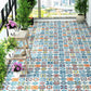 Frendorf | Multi-Tonal Stil Vinyl Plankenboden Peel and Stick Porzellanfliesen Look PVC Bodenbelag