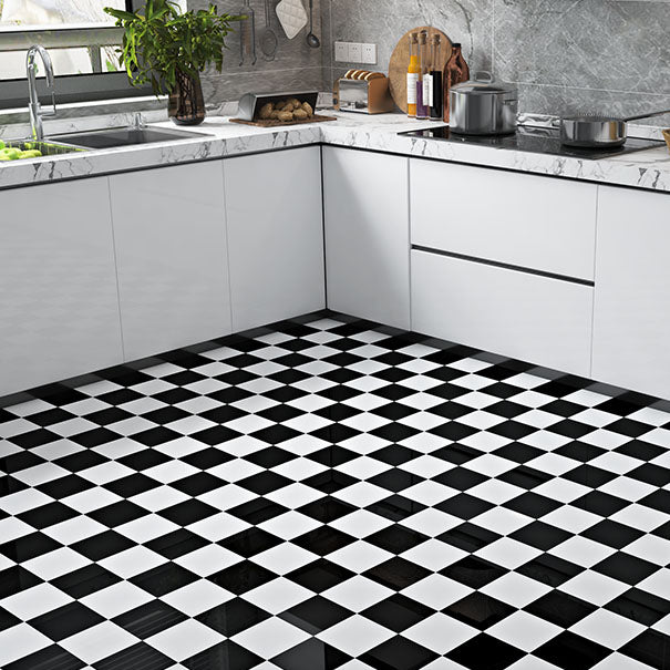 Frendorf | Multi-Tonal Stil Vinyl Plankenboden Peel and Stick Porzellanfliesen Look PVC Bodenbelag