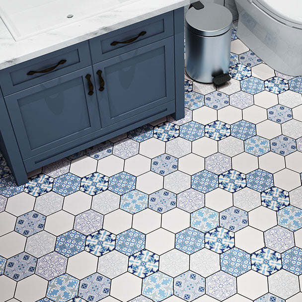 Frendorf | Multi-Tonal Stil Vinyl Plankenboden Peel and Stick Porzellanfliesen Look PVC Bodenbelag