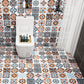 Frendorf | Multi-Tonal Stil Vinyl Plankenboden Peel and Stick Porzellanfliesen Look PVC Bodenbelag