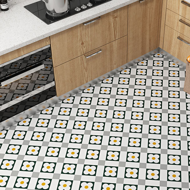 Frendorf | Multi-Tonal Stil Vinyl Plankenboden Peel and Stick Porzellanfliesen Look PVC Bodenbelag