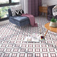 Frendorf | Multi-Tonal Stil Vinyl Plankenboden Peel and Stick Porzellanfliesen Look PVC Bodenbelag
