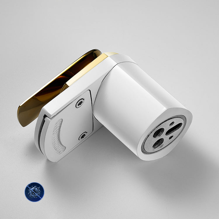 Frendorf | Badezimmer Waschbecken Wasserhahn Hebelgriff Messing Wasserfall Auslauf Waschbecken Wasserhahn