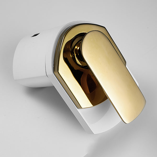 Frendorf | Badezimmer Waschbecken Wasserhahn Hebelgriff Messing Wasserfall Auslauf Waschbecken Wasserhahn