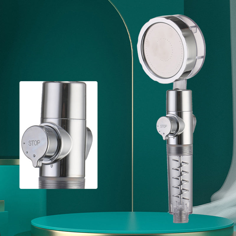 Frendorf | Kreativer Metall Duschkopf Einstellbarer Wasserfluss Runder Handheld Duschkopf