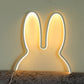 Frendorf | Cartoon Rabbit Frame Wandlamp Verlichting Acryl LED Bedlamp Fixture in Wit/Zwart