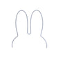 Frendorf | Cartoon Rabbit Frame Wandlamp Verlichting Acryl LED Bedlamp Fixture in Wit/Zwart