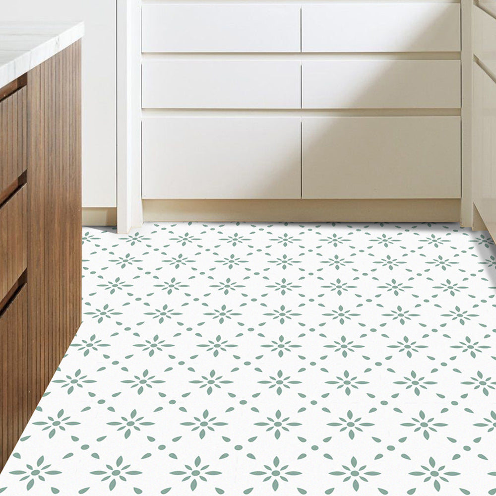 Frendorf | Print Kunststoff Peel & Stick Fliese Feldfliese für Küche und Badezimmer Rückwand