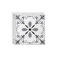 Frendorf | Kunststoff Peel & Stick Fliese quadratischer Druck Feldfliese für Küche und Bad
