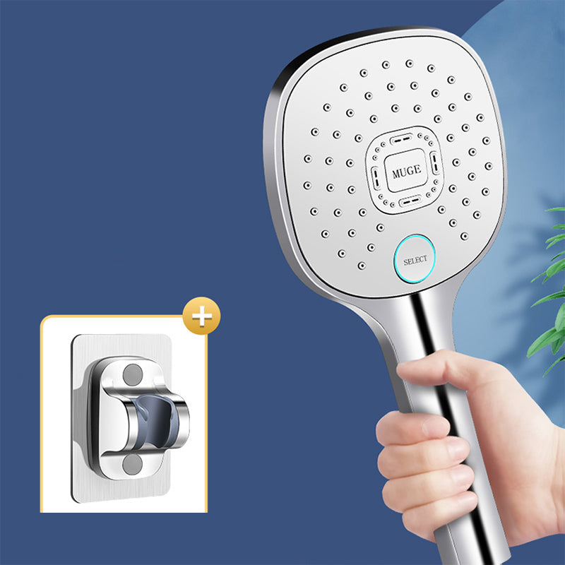 Frendorf | Zeitgenössischer Handheld Supercharged Duschkopf Quadratischer Metall Sprühkopf