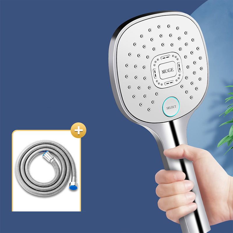 Frendorf | Zeitgenössischer Handheld Supercharged Duschkopf Quadratischer Metall Sprühkopf