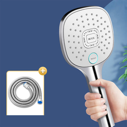 Frendorf | Zeitgenössischer Handheld Supercharged Duschkopf Quadratischer Metall Sprühkopf