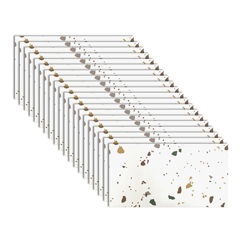 Frendorf | PVC Rechteckig 20 Pack 12" x 23" Peel & Stick Mosaikfliese Küche und Badezimmer