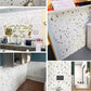 Frendorf | PVC Rechteckig 20 Pack 12" x 23" Peel & Stick Mosaikfliese Küche und Badezimmer