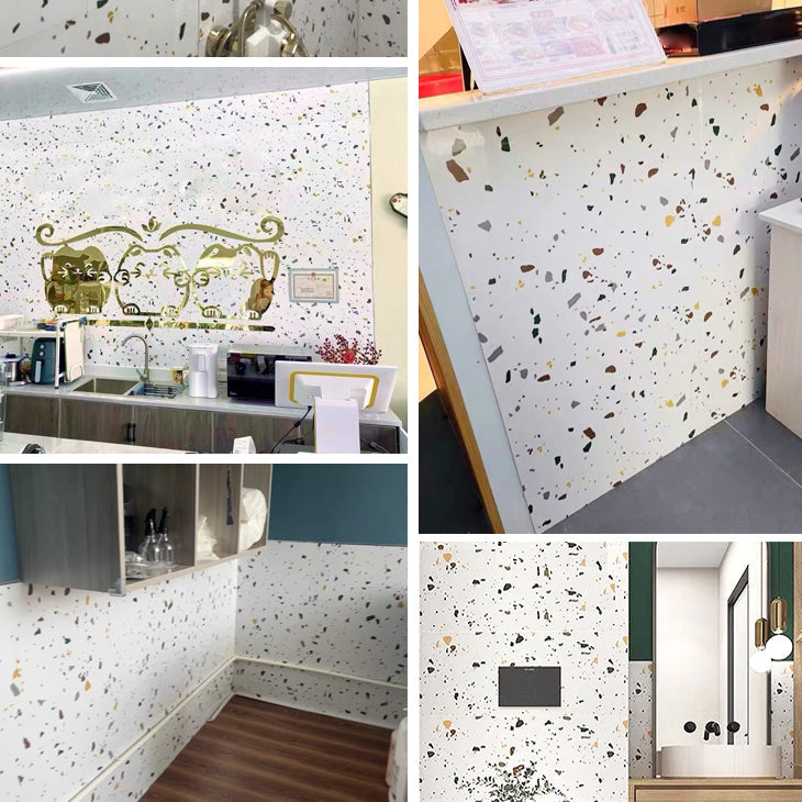 Frendorf | PVC Rechteckig 20 Pack 12" x 23" Peel & Stick Mosaikfliese Küche und Badezimmer