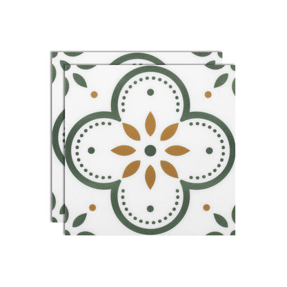 Frendorf | Druck Kunststoff Peel & Stick Fliese Feldfliese für Spritzschutzwand