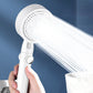 Frendorf | 5 Sprays Duschkopf Rund Wandmontierter Kunststoff Wandanschluss Halter Handheld Duschkopf