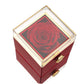 Frendorf | [Ideales Geschenk] Ewige Rosenbox - Mit gravierter Halskette & künstlicher Rose