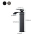 Frendorf | Waschbecken Wasserfall Auslauf Einhandarmatur mit LED Licht