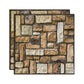 Frendorf | 3D Peel and Stick Fliesen Kunststoff Quadratische Peel and Stick Fliesen mit wasserdicht