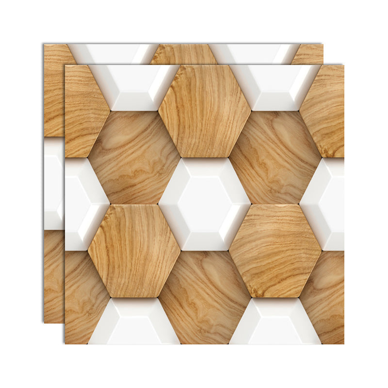 Frendorf | 3D Peel and Stick Fliesen Kunststoff Quadratische Peel and Stick Fliesen mit wasserdicht
