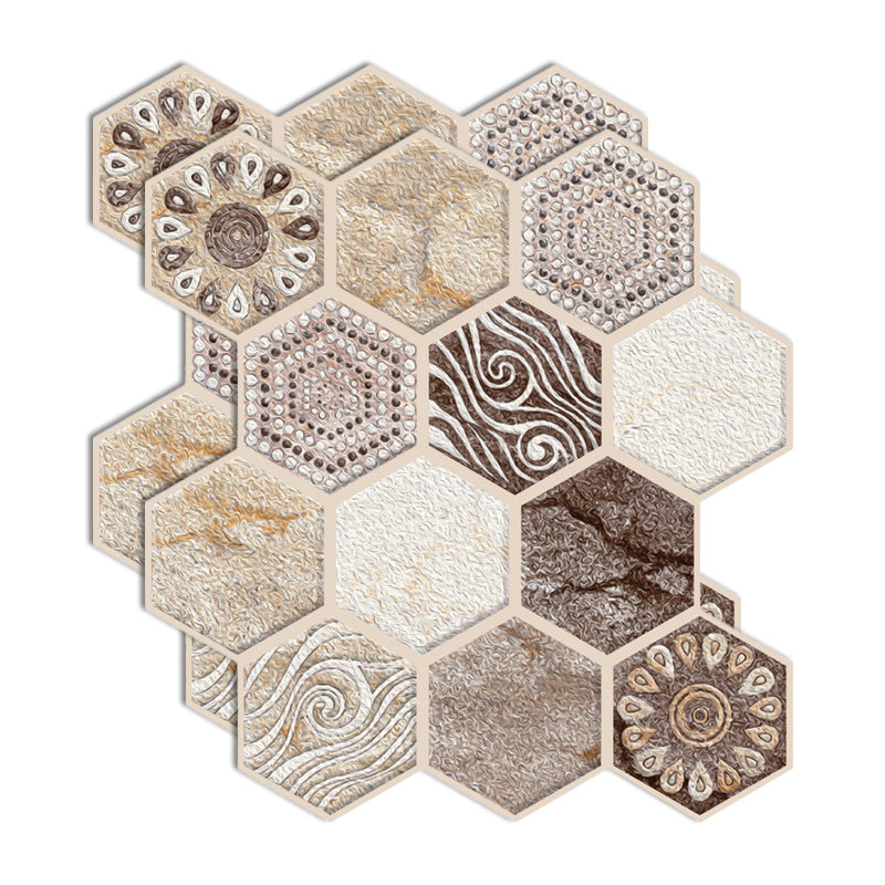 Frendorf | 3D Peel and Stick Fliesen Kunststoff Quadratische Peel and Stick Fliesen mit wasserdicht