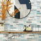 Frendorf | Quadratische Peel-and-Stick-Fliesen Kunststoff Innen Peel & Stick U-Bahn-Fliese